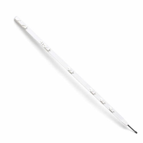 Electric Fence Poly Posts 1M X40 (White 1 Metre)