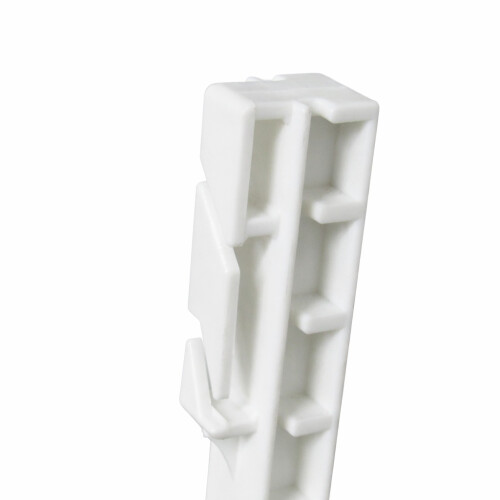 Electric Fence Poly Posts 1M X40 (White 1 Metre) 2
