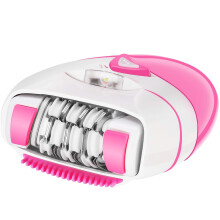 Epilazione con l'epilatore senza fili per gambe e braccia – ricarica USB
