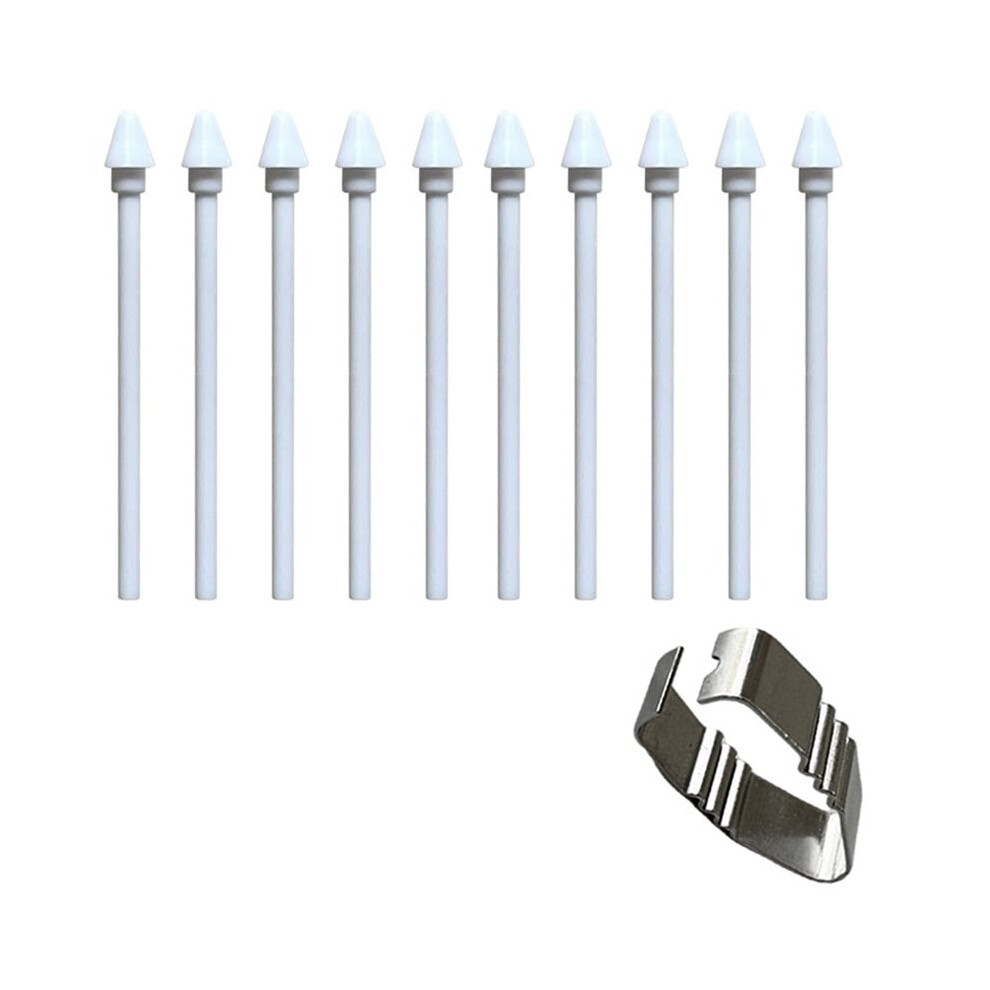 10Pcs Stylus Pen Nibs Replace For Tab S11/S11 Ultra Stylus With Pen Clip 4711580888693