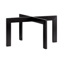 Adjustable Metal Plant Stand with Heavy Duty Iron Frame for 8–12 Inch Pots Indoor Outdoor Use