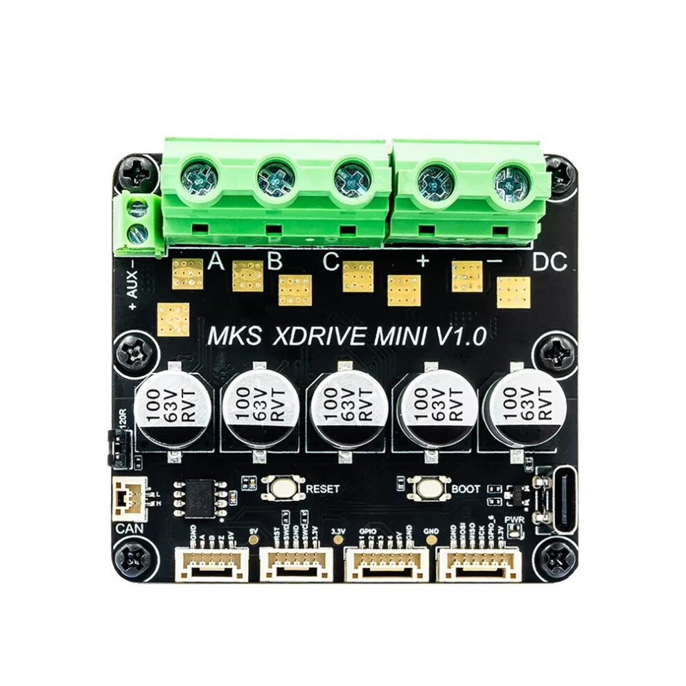 Brushless Servo Motor Controller Odrv V3.6 Based, As5047p Encoder Onbo 4852426899937