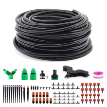 Automatic Drip Irrigation System 40m Garden Watering Kit with Adjustable Flow and Easy Installation