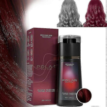 (red)Hair Dye Shampoo,Haircare Instant Dye Shampoo, Natural Hair Color Shampoo for Gray Hair Coverage, Suitable for Women & Man