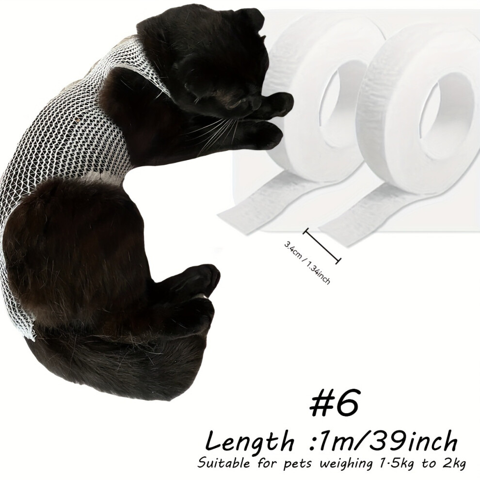 Pet Mesh Bandage for Surgery Protection, Breathable Knee & Paw Sleeve, Vet Wound Dressing