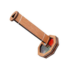 Wooden DIY Kaleidoscope Kit for Kids with Detachable Rotating Pattern Educational Craft Toy for Early Learning