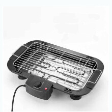 Smokeless Indoor Electric Grill with Adjustable Temperature Control, Nonstick Easy Clean Surface for Home Cooking