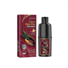 (red)Hair Dye shampoo, Instant 3 in 1 Hair Color Shampoo, Gray Hair Coverage Shampoo Long Lasting for Men and Women