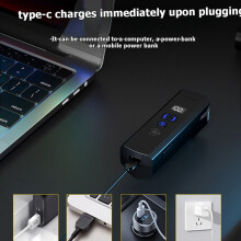 Bicycle Light Portable Bike Light Aluminum Front Lamp Type-C Charging Road Cycling Highlight