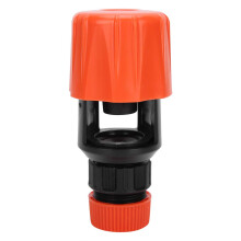 Garden Hose Connector Faucet Adapter, Universal Leakproof Tap Connector for Kitchen and Garden (Orange)