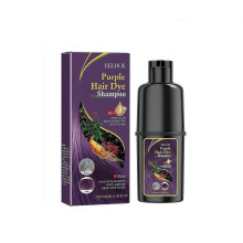 (purple)Hair Dye shampoo, Instant 3 in 1 Hair Color Shampoo, Gray Hair Coverage Shampoo Long Lasting for Men and Women