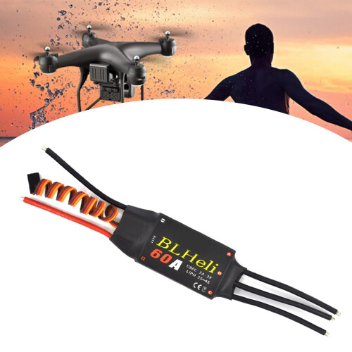 ESC 20A 40A 60A 80A Brushless Electronic Speed Controller for RC Drone Aircraft Smooth Flight 1