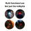 Bicycle Light Kit Waterproof TYPE-C Rechargeable Multimodal Magnetic T 8