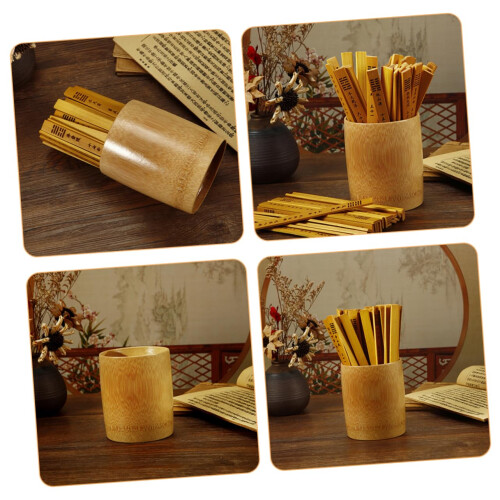 I Ching Fortune Sticks Set, Durable Natural Bamboo, Smooth Lightweight Design 2