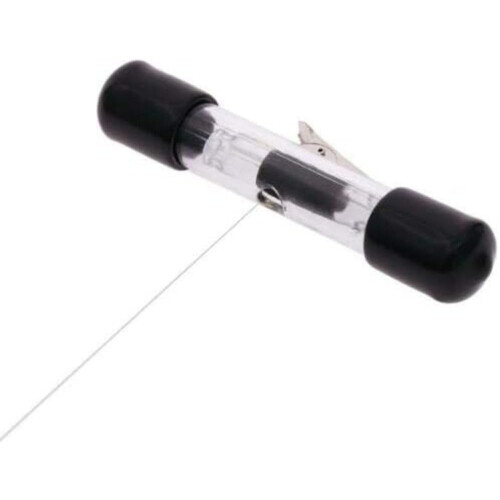 Invisible Thread Reel for Magic Tricks, Smooth Feed Mini ITR Levitation Effects with Discreet Clip, Black 2