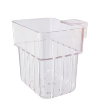 Clear Aquarium Plant Holder Cup for Fish Tank, Easy Clip Installation, Promotes Root Circulation