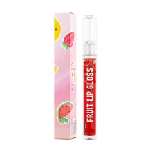 Sparkly Lip Gloss Set 6 Colors Hydrating Fruit Lip Oil Glossy LongLasting Vegan Cruelty Formula