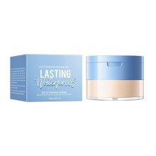 Long Lasting Matte Loose Setting Powder Compact – Lightweight Waterproof Oil Control Face Makeup