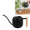 Long Spout Watering Can Black 1.2L Beechwood 15