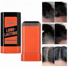 (Dark Brown)Comb-Integrated Hair Dye Stick for Instant White Hair Coverage (Unisex)