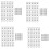 100 Pcs D-Ring Picture Frame Hanging Hooks Double Hole Hangers with Screws Silver 1