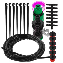 Automatic Drip Irrigation System Kit for Garden Balcony Potted Plants, Water Saving Design