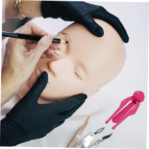 Eyebrow Ruler Stencil Kit Adjustable Caliper for Precise Brow Mapping and Shaping 1