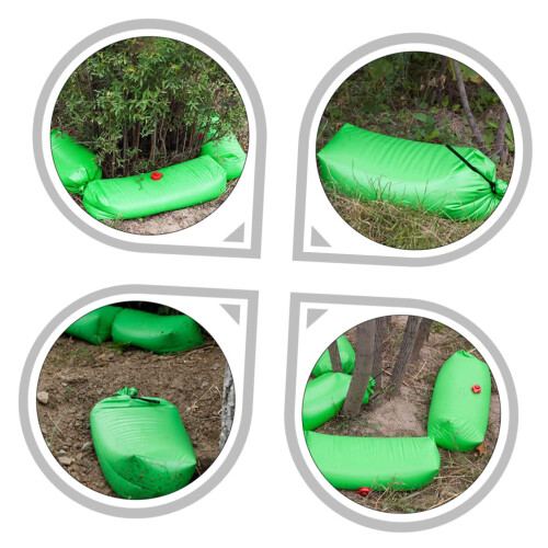 3pcs Tree Watering Bag Set Slow Release Irrigation for Deep Root Watering Trees and Shrubs Reusable 1