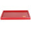 Red Square L Solid Wood Serving Tray - 25x18 cm 2