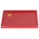 Red Square L Solid Wood Serving Tray - 25x18 cm 3