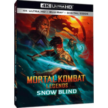 Mortal Kombat Legends: Snow Blind  [ULTRA HD BLU-RAY REGION: A USA] with Blu-Ray, 4K Mastering, 2 Pack USA import