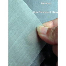 (50cm by 1 meter, 150 Mesh 110Micron) 4 - 500 Mesh,304 Stainless Steel Filter Wire Mesh Woven Wire Sieve Plate Screen Mesh