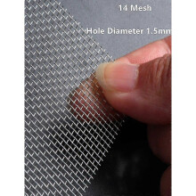 (50cm by 1 meter, 14 Mesh 1500Micron) 4 - 500 Mesh,304 Stainless Steel Filter Wire Mesh Woven Wire Sieve Plate Screen Mesh