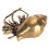 Brass Hermit Crab Tea Pet; Size 3.7x3.4 cm; Copper 1