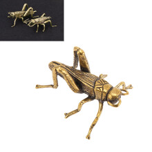 Copper Cricket Statue 4.3x3.9 cm, 1.7x1.5 in