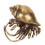 Brass Hermit Crab Tea Pet; Size 3.7x3.4 cm; Copper 4