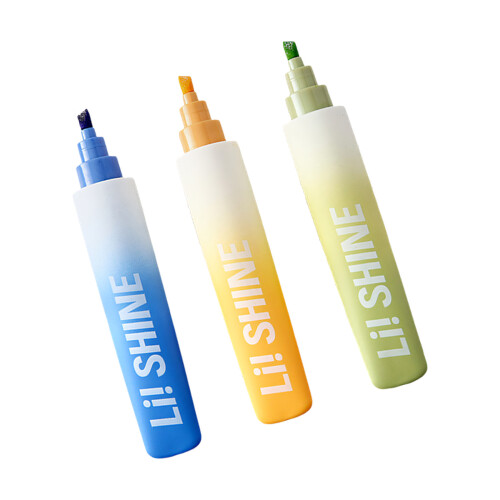 Fluorescent Highlighters Smooth Writing Pastel-Dynamic color