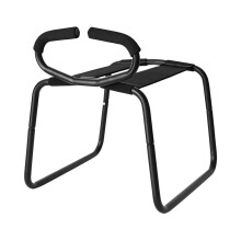 (59cm*44cm, Black) Chair for Sexual Positions, Adjustable Height Adult Pleasure Intimate Toy Date Night Game