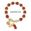 Elegantes Perlenarmband im chinesischen Stil,-Rot 4