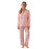 (XXL, Pink) Γυναικείο σετ χριστουγεννιάτικης παντελόνια χαλάρωσης 1