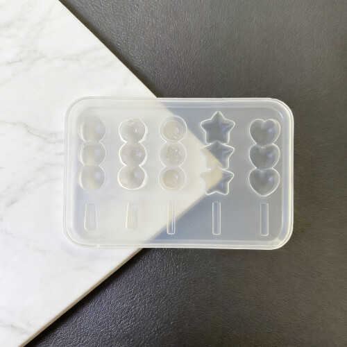 Hochwertige Dango-Silikonform mit Spieß, ideal für die-B 2
