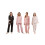 (XXL, Pink) Γυναικείο σετ χριστουγεννιάτικης παντελόνια χαλάρωσης 5