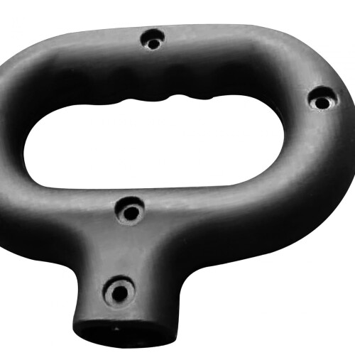 Wagon Handle Replacement for Folding Camping Cart, Durable PP Universal Trolley Handle Fits 0.59x0.98 Inch Tubing 2