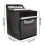 Excellent 210D Polyester Fabric Laundry Equipment-Black 4