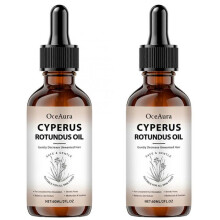 (2pcs)Natural Cyperus Rotundus Oil for Hair Removal, Reduces Body Hair Growth & Smooths Skin, All Skin Types
