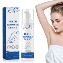 Spray dépilatoire hydratant pour femmes et hommes, crème indolore pour aisselles, jambes et bras