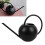 1000 ml Long Spout Watering Can Black Steel 16