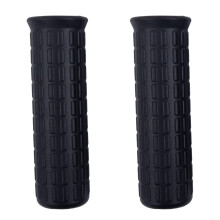 2Pcs Wheelbarrow Handle Grips Non Slip Ergonomic Shock Absorbing Rubber Covers for Garden Replacement (122 x 30mm)