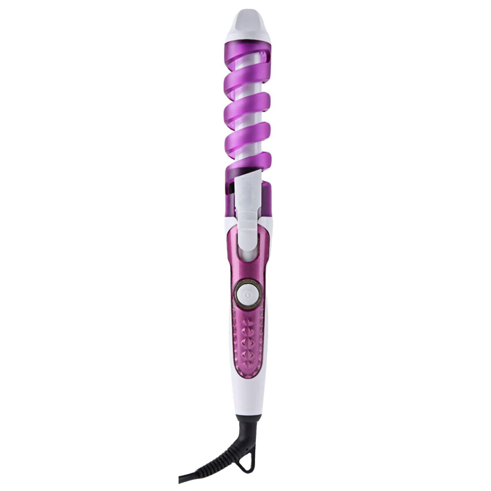 Ceramic Tourmaline Curling Iron Hair Curler with Fast Heat Up 200C Dual Voltage for Long Lasting Curls