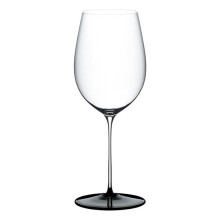Riedel Hand Made Fatto A Mano Bordeaux Grand Cru Wine Glass Black Tie